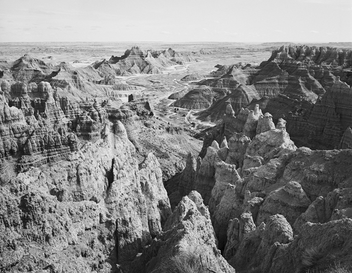 View from Sheep Mountain Table, Badlands National Park, South Dakota, 1997.  (© William Sutton)